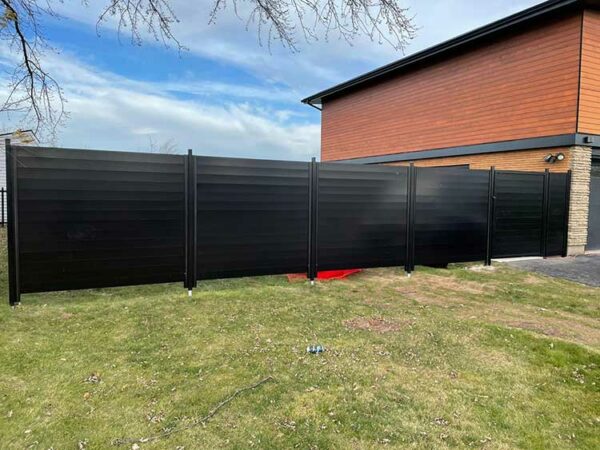 Aluminum Privacy Fence in Canada