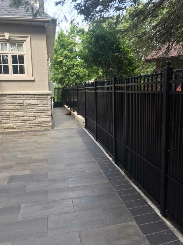 Aluminum Privacy Fence in Scarborough