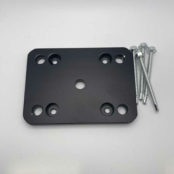 Powder Coated H-Post Base Aluminum Extrusion