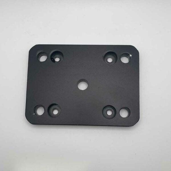 Powder Coated H Post Base Aluminum Extrusion 64