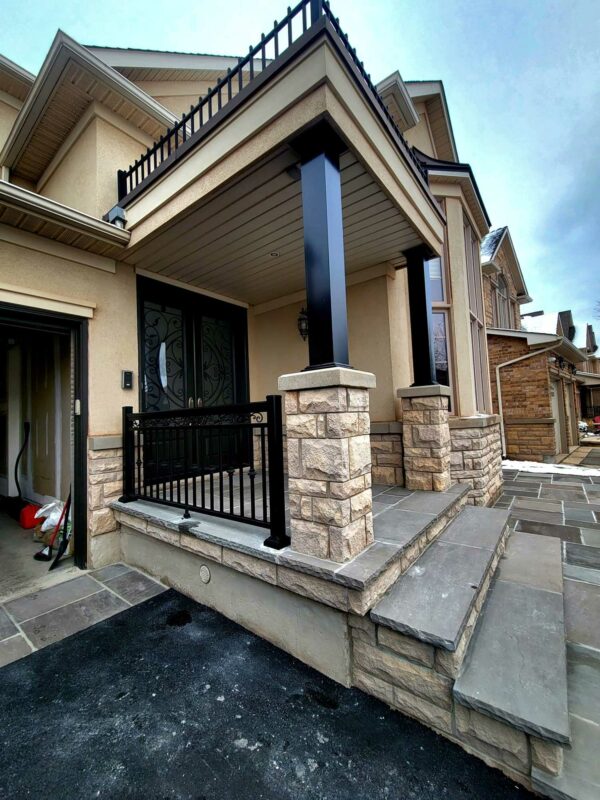 Stairs Railings - Aluminum Railings-Glass Railings-Pool Railings-Balcony-Railings-Banister-Railings-Porch Railings