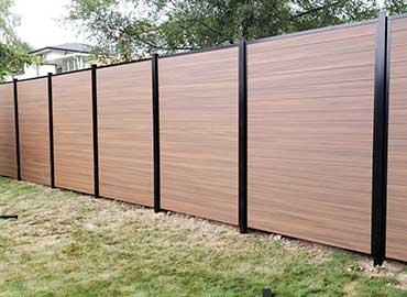 Wood Grain Vinyl Fence Panels Canada