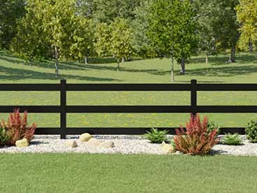 Aluminum-Horse-Fence installed in Barrie